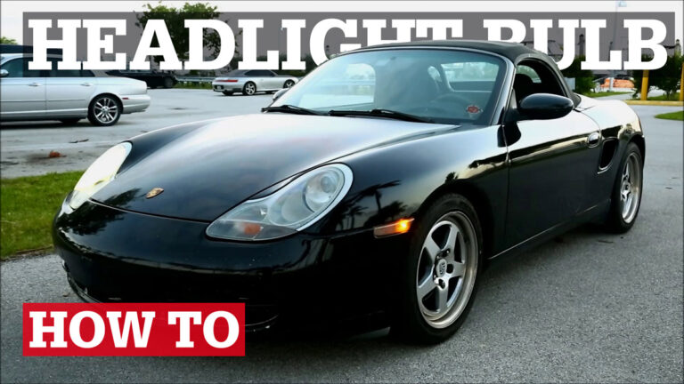 Read more about the article Porsche 986 & 996 Headlight Bulb Replacement